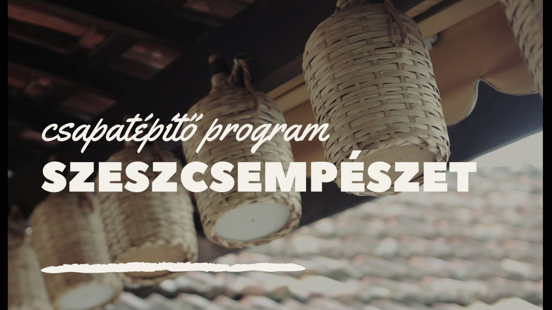 Csapatépítő programok: szeszcsempészet