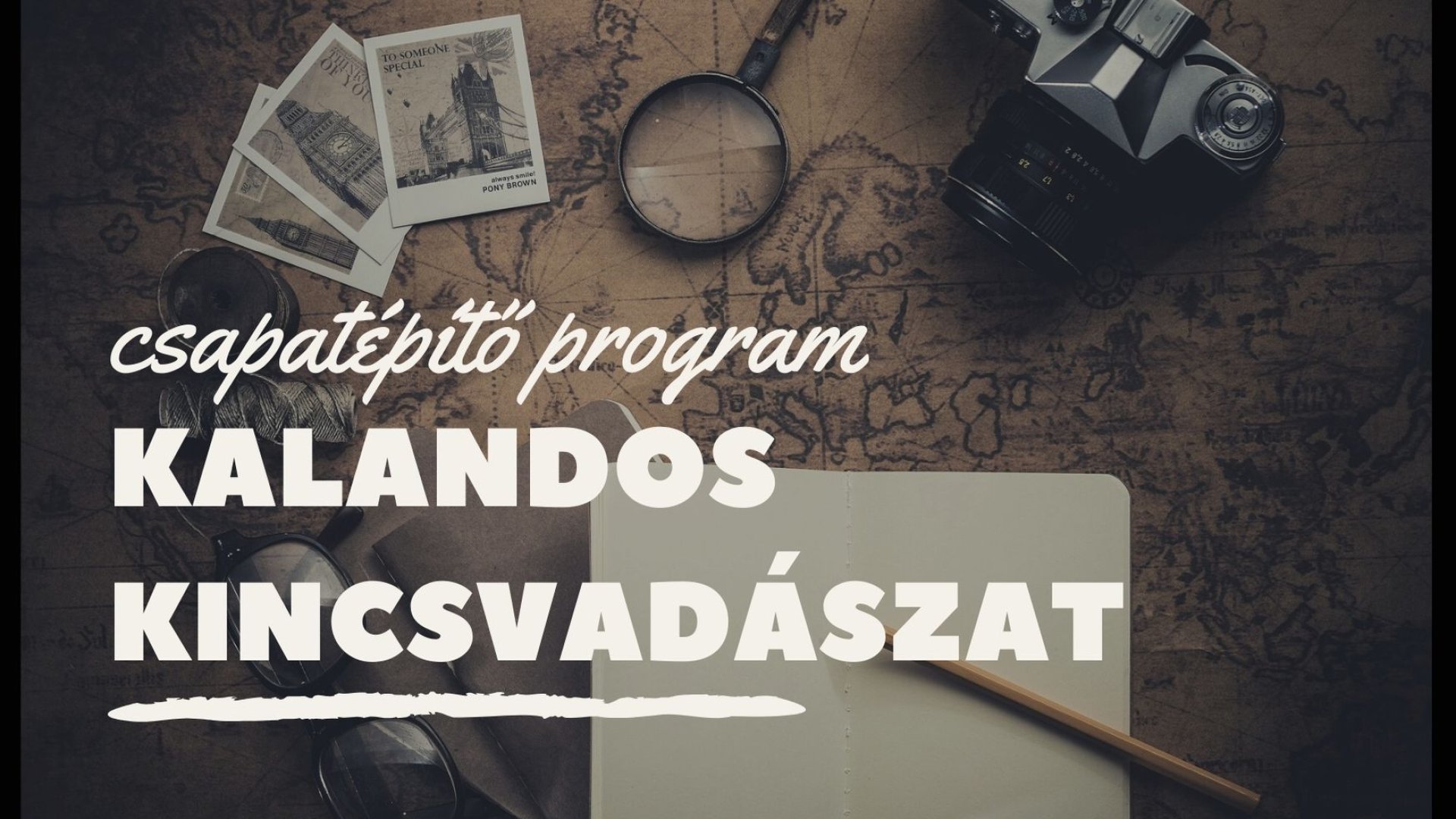 Csapatépítő programok: kalandos kincsvadászat