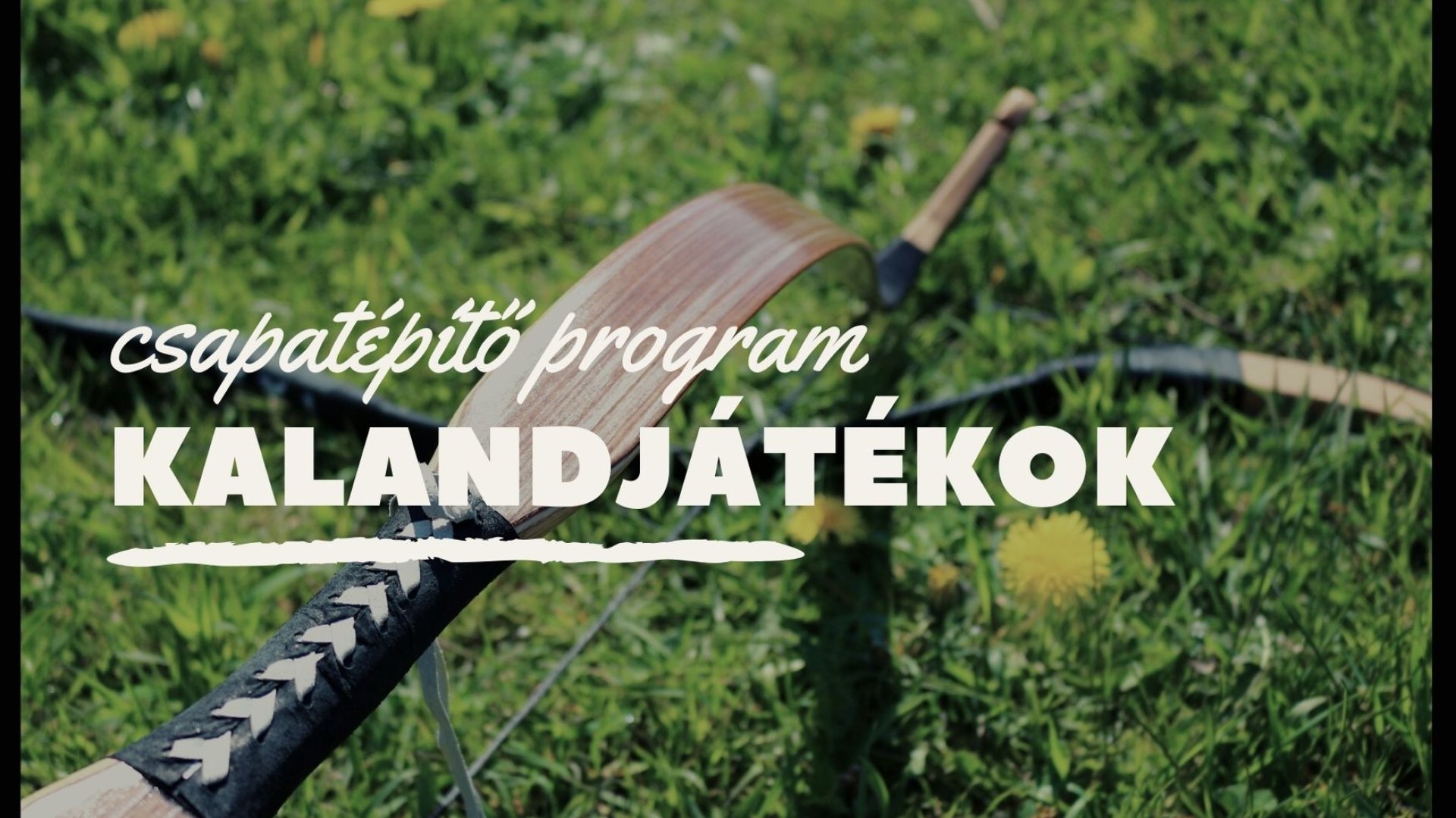 Csapatépítő programok: kalandjátékok