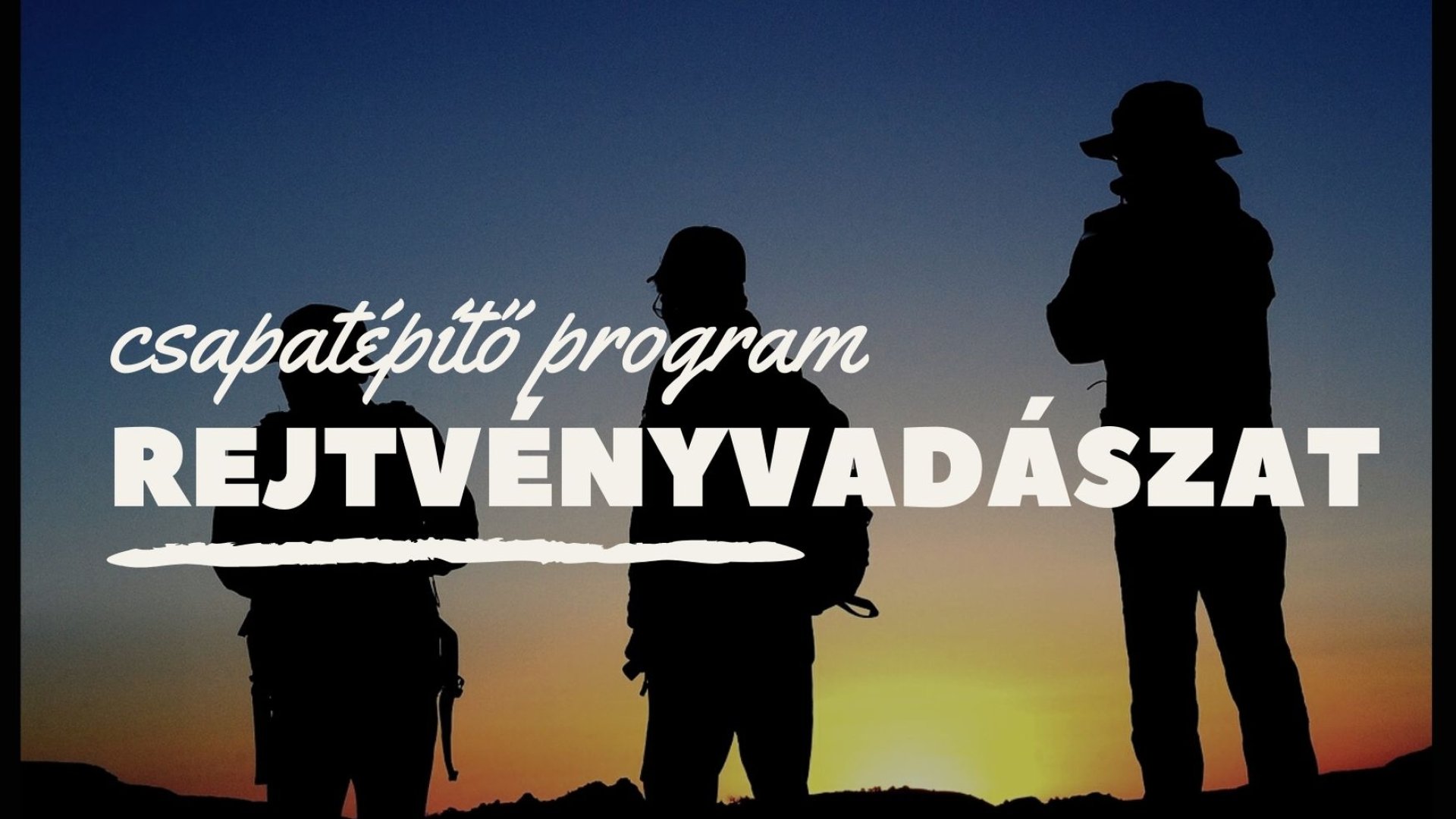 Csapatépítő programok: rejtvényvadászat 